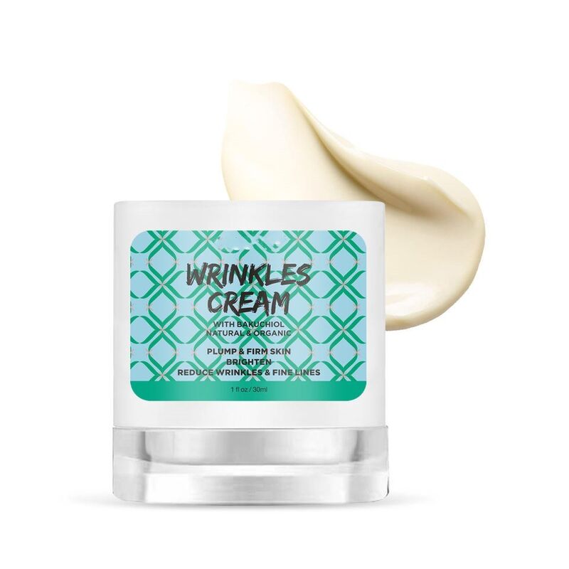 OEM ODM Anti aging face cream Organic Natural Skin Care Bakuqier Hyaluronic Acid Anti wrinkle Firming face cream