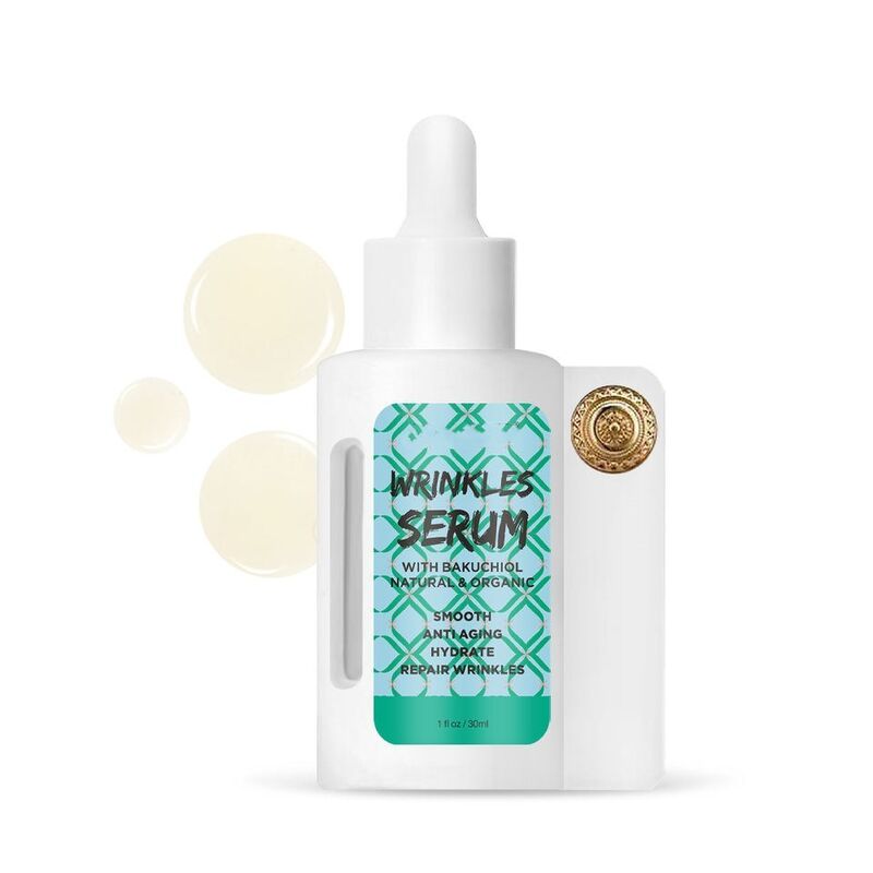 OEM ODM Anti aging Serum Organic Natural Skin Care Bakuqier Hyaluronic Acid Anti wrinkle Firming Facial essence