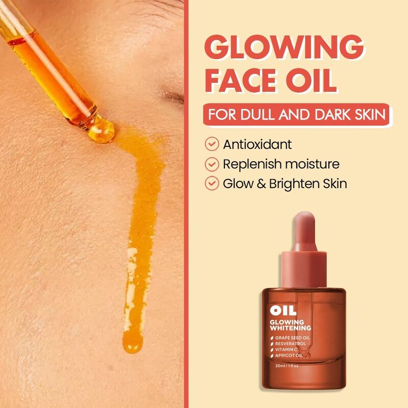 OEM ODM Korean brand customized anti-aging skin care essence oil organic skin care product Rosehip firming anti wrinkle facial whitening oil