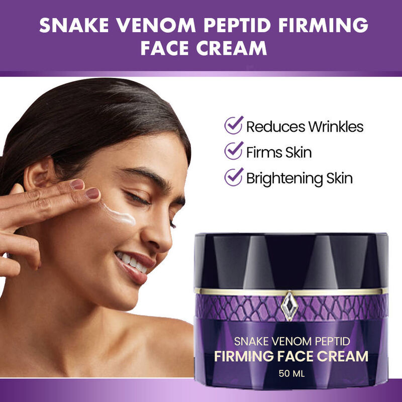 OEM ODM Cosmetic Beauty Snake Venom Peptide face cream Anti aging Skin Care Facial Moisturizing Cream Anti wrinkle Moisturizing Firming face cream