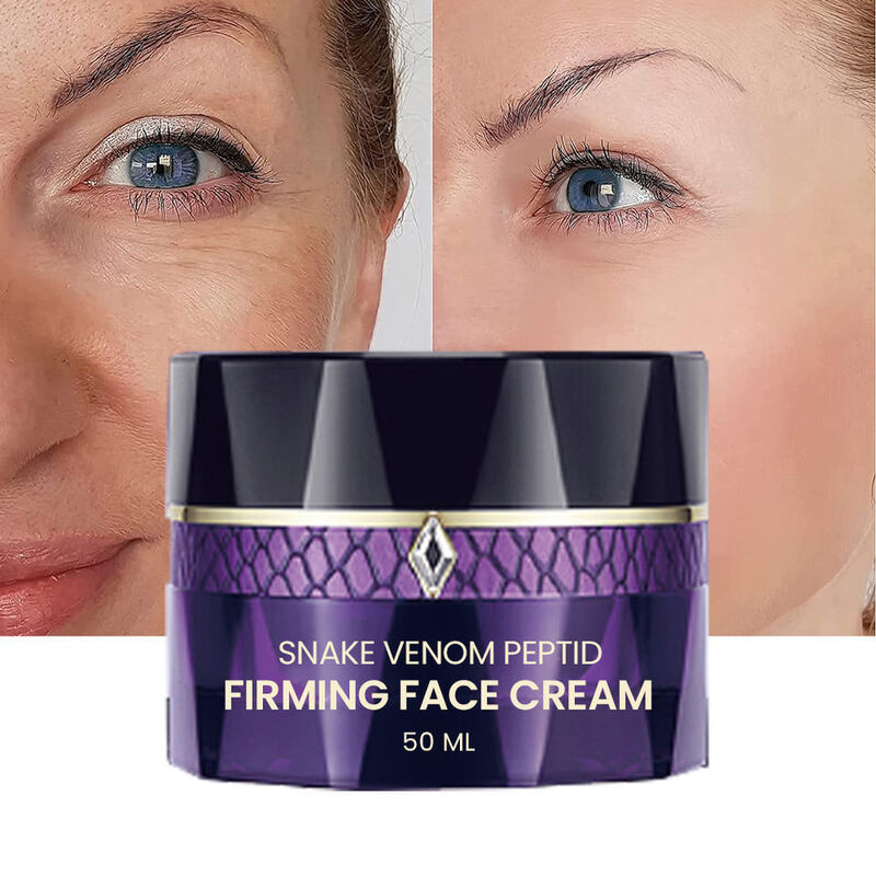OEM ODM Cosmetic Beauty Snake Venom Peptide face cream Anti aging Skin Care Facial Moisturizing Cream Anti wrinkle Moisturizing Firming face cream
