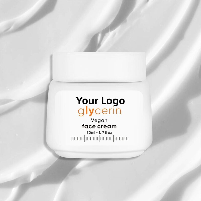 OEM ODM brand vegetarian skin care face cream glycerin moisturizing face cream anti-aging moisturizing cream nourishing face cream