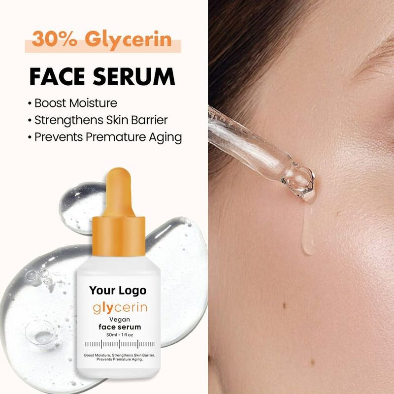 OEM ODM Skin Care essence Brand Customized Natural Glycerin Facial Body Hyaluronic Acid Moisturizing Anti aging Brightening Pure Essence essence Serum