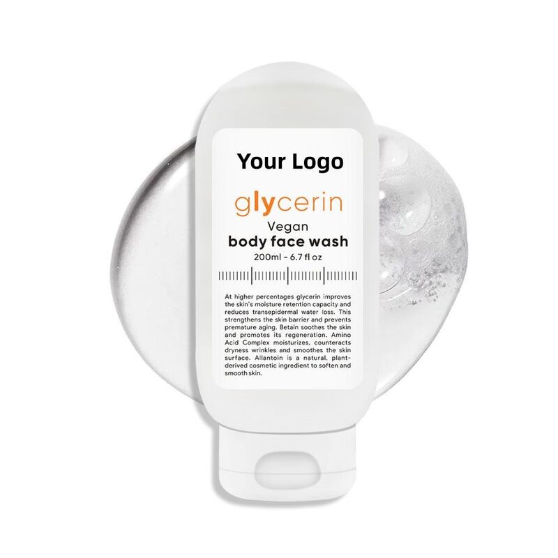 OEM ODM Natural Skincare Cleansing Milk, Vegetarian Glycerol Cleansing Milk, Gentle Cleaning and Moisturizing Organic Skin Cleansing Milk