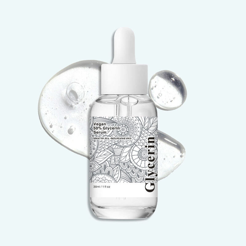 OEM ODM skin care essence brand natural glycerin facial serum hyaluronic acid facial moisturizing anti cracking facial serum