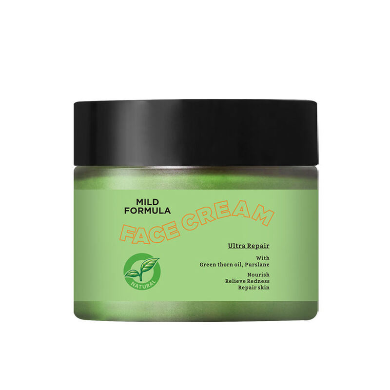 OEM ODM organic face cream facial moisturizing sensitive treatment skin care dry skin moisturizing Centella sedative repair face cream