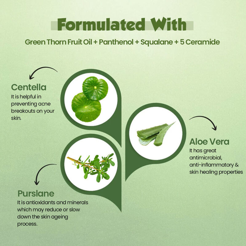 OEM ODM organic face cream facial moisturizing sensitive treatment skin care dry skin moisturizing Centella sedative repair face cream