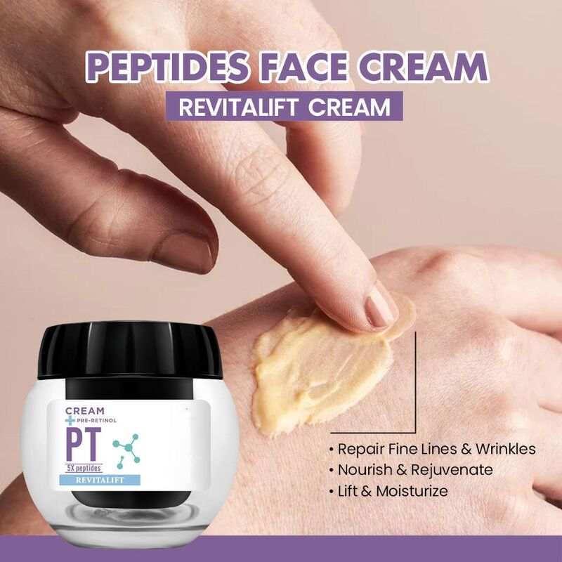 OEM ODM Retinol Activating Moisturizing Cream Anti aging Facial Skin Care Set Collagen Polypeptide Hyaluronic Acid face cream
