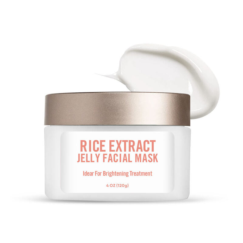 OEM ODM Rice Sleep facial mask Cream Cosmetics Skin Care Products Natural Whitening&Moisturizing facial mask