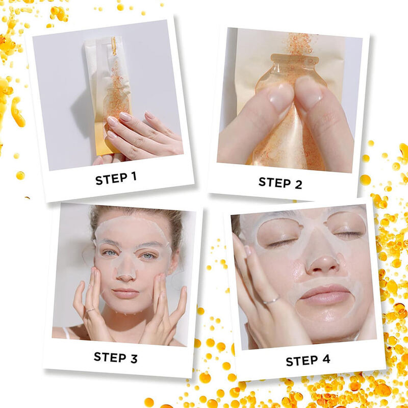 OEM ODM brand organic brightening whitening vitamin c serum facial mask wholesale facial mask tranexamic acid facial moisturizing essence serum