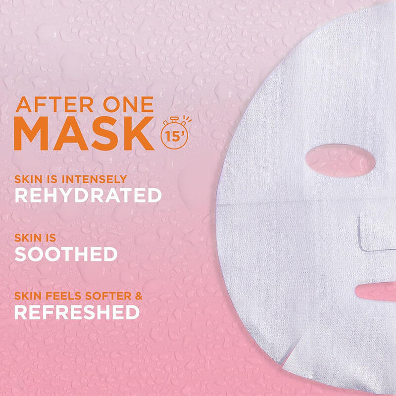 OEM ODM brand organic hyaluronic acid chamomile facial mask natural moisturizing anti-aging water snake head repair facial mask