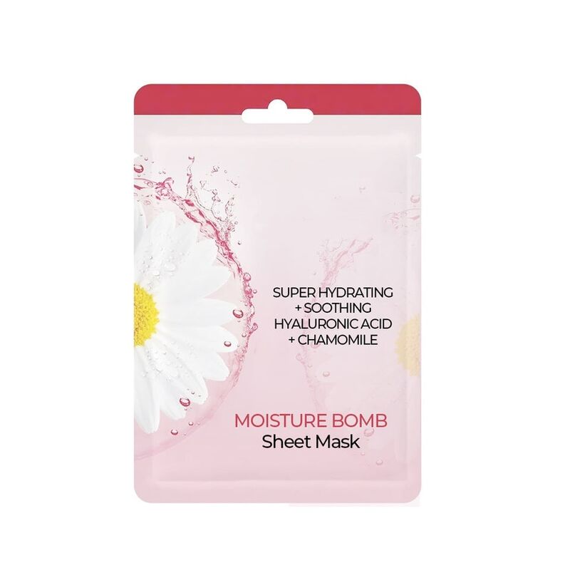 OEM ODM brand organic hyaluronic acid chamomile facial mask natural moisturizing anti-aging water snake head repair facial mask