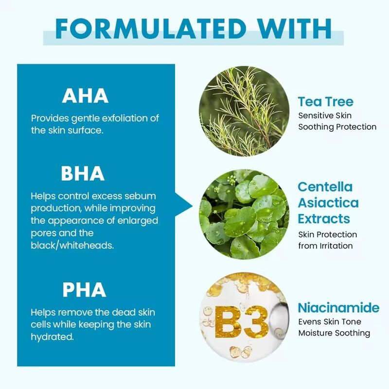 OEM ODM Aha Bha Pha face cream Acne Care Exfoliation Fast Calming Sensitive Whitening Skin Brand Facial Moisturizing face cream