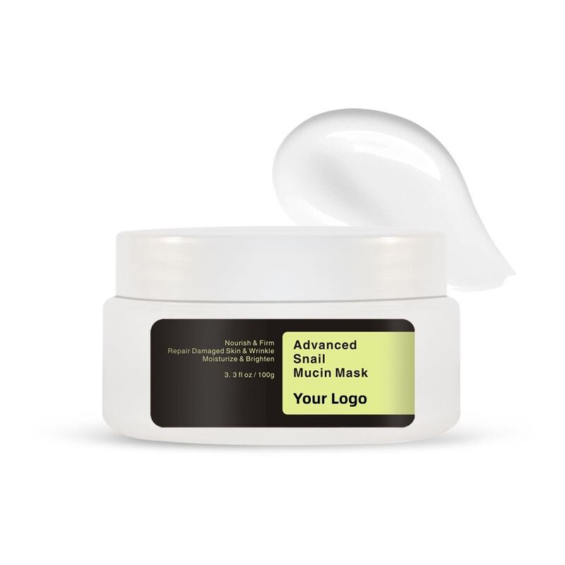 OEM ODM Korean cosmetics beauty care products snail mucin collagen facial mask anti-aging and wrinkle repair facial mask cream