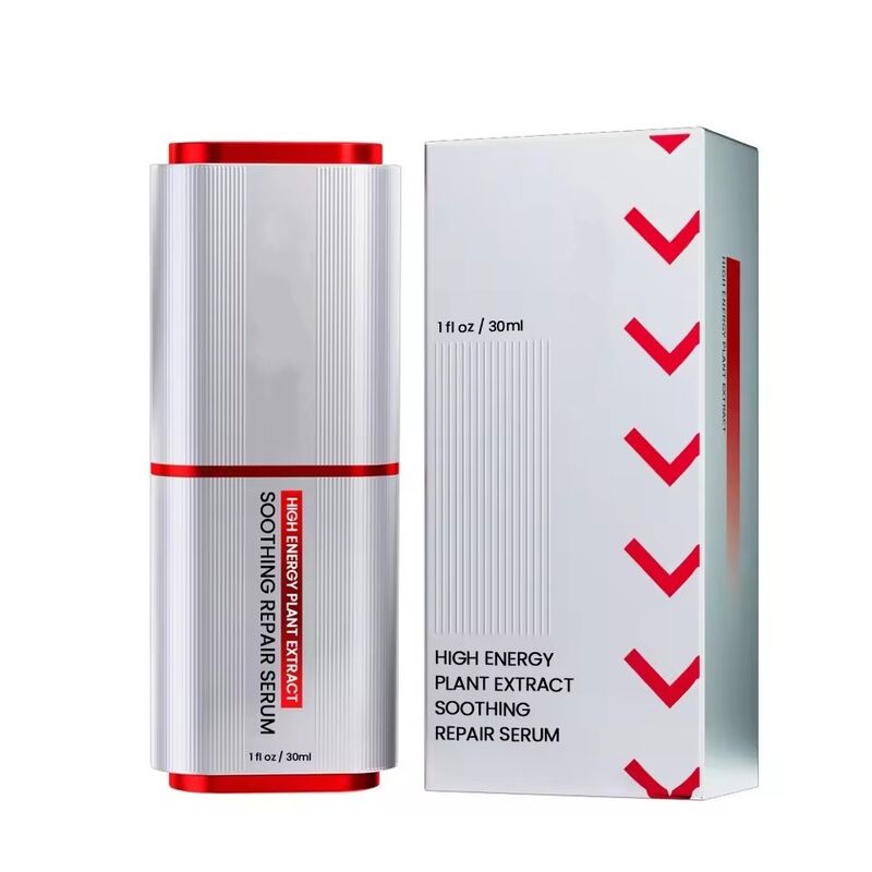 OEM ODM brand luxury soothing repair serum natural organic skin care reduce redness repair damaged skin facial serum essence