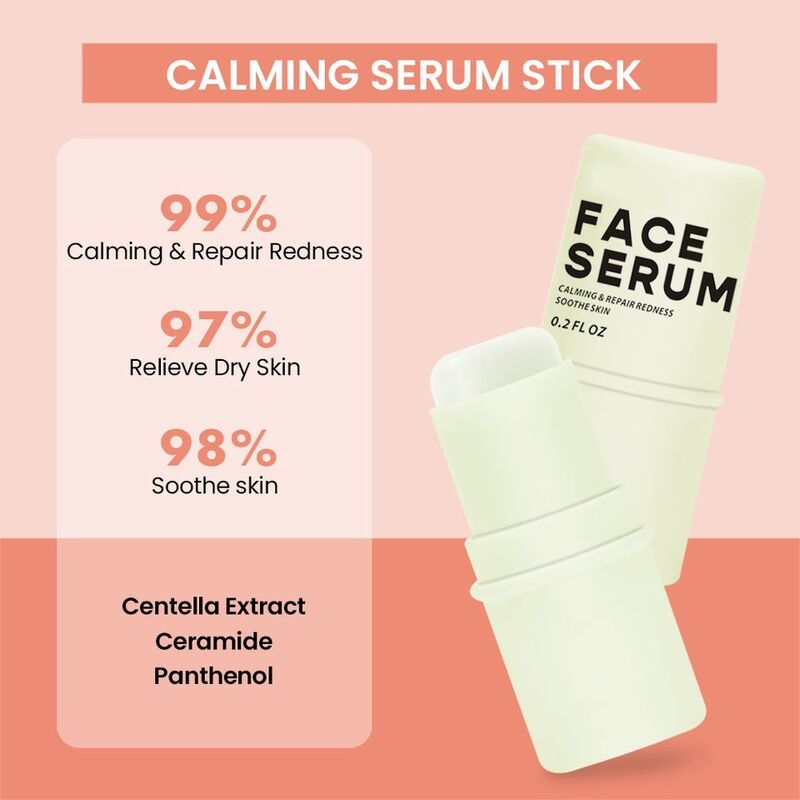 OEM ODM Repair Face essence Stick Custom Label Makeup Moisturizing Centella Extract Panthenol Face essence Stick