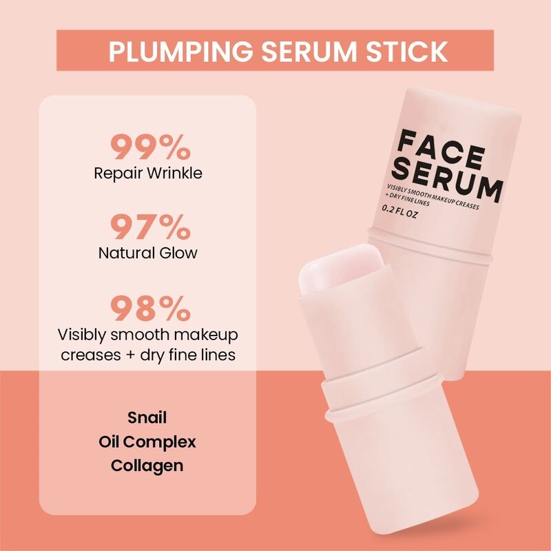 OEM ODM Snail Face essence Stick Own brand organic makeup moisturizing repair wrinkles plump face essence moisturizing serum wholesale