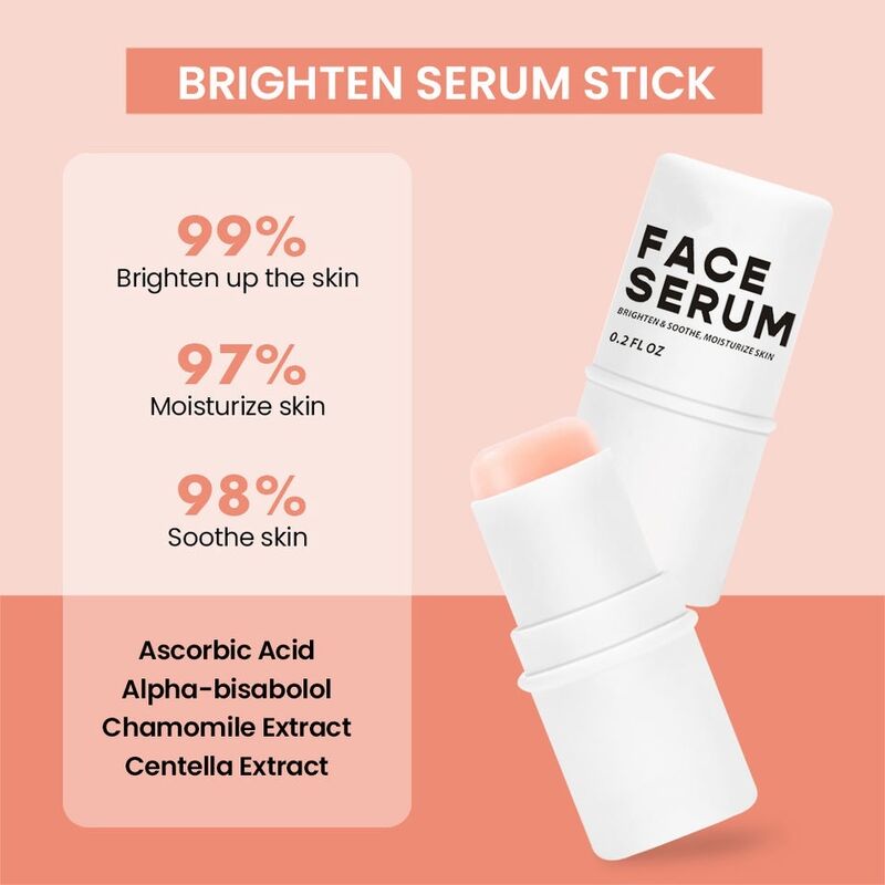 OEM ODM brand natural organic makeup moisturizing whitening vitamin c facial essence facial moisturizing stick