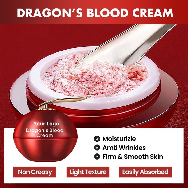 OEM ODM South Korean brand skin care set face cream manufacturer wholesale dragon blood moisturizing essence serum repair wrinkle skin care product moisturizing cream body lotion