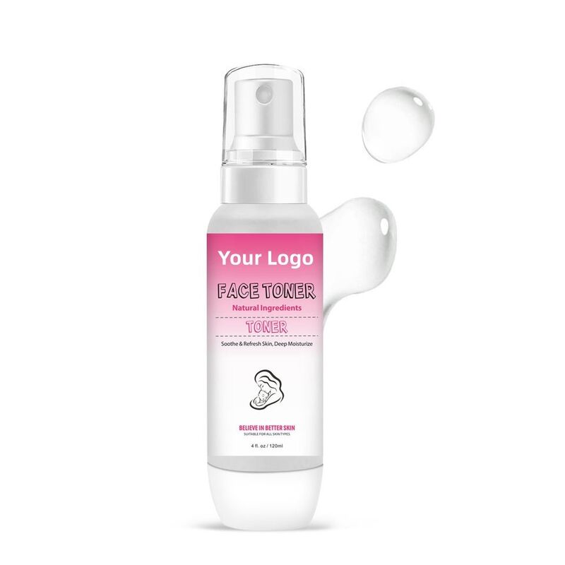 OEM ODM OEM Organic Pure Maternity Skin Care Deep Moisturizing Soothing Facial Lotion spray Toner Vitamin C Hyaluronic Acid Private Brand