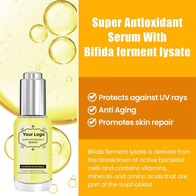 OEM ODM luxury super antioxidant serum peptide anti-aging skin care facial serum vegetarian essence liquid female vegetarian beauty products