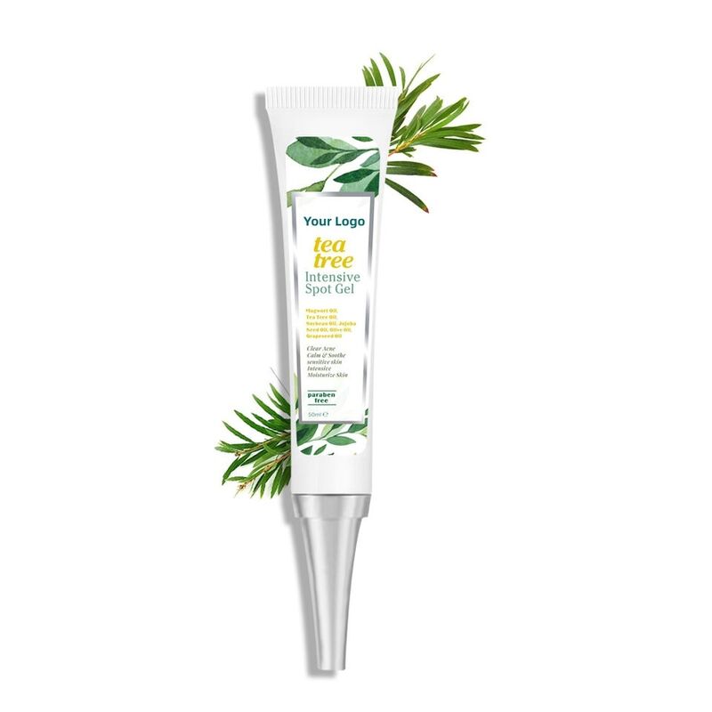 OEM ODM customized private brand skin care gel effective and fast acne removing tea tree oil acne scar removing gel