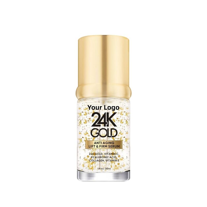 OEM ODM skin care essence private brand anti-aging anti wrinkle moisturizing 24k golden essence
