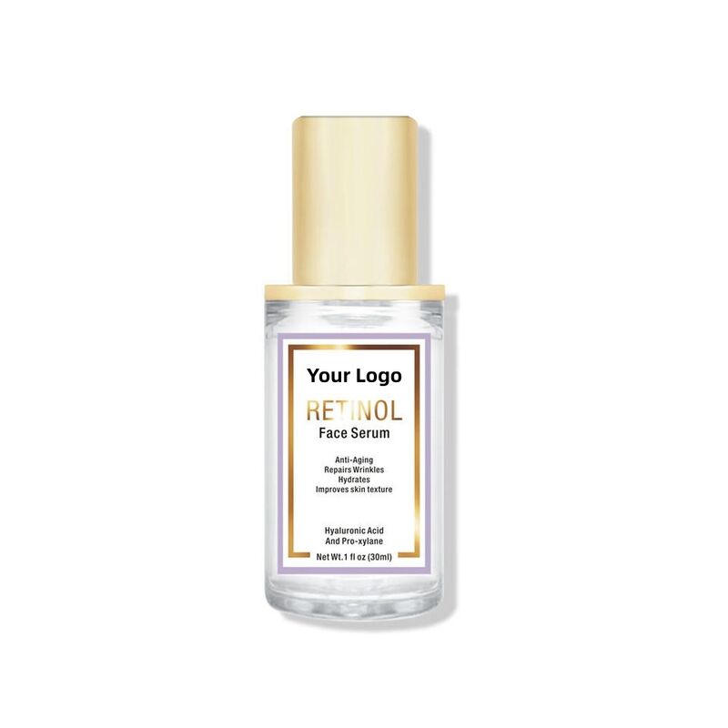 OEM ODM customized private brand serum essence skin care products Anti aging anti wrinkle retinol hyaluronic acid facial essence