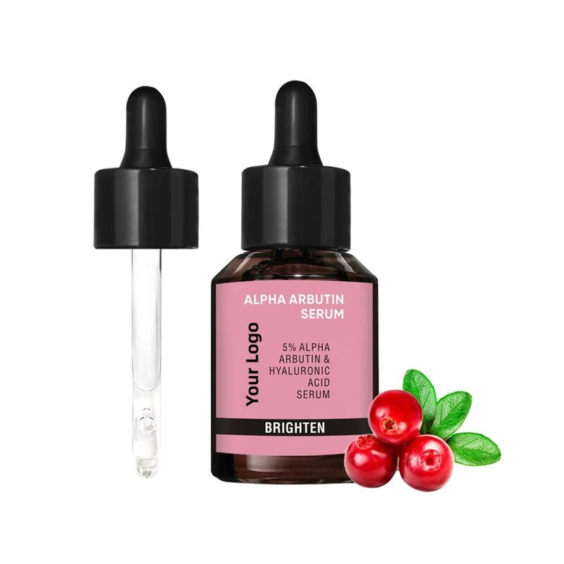 OEM ODM wholesale custom cosmetics skincare essence skincare Alpha Arbutin anti-aging whitening facial serum skin whitening essence