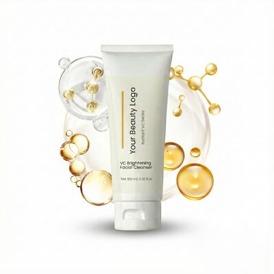 Customized VC Brightening Cleanser With Mild Amino Acid Formula Containing Vitamin C  For Dull Skin Cleaning Moisturizing And Even Skin Tone