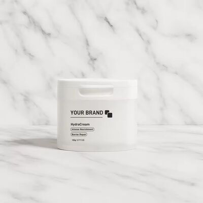 OEM ODM Hyaluronic Acid and Vitamin C Day & Night Anti-Aging Hydrating Liquid Facial Mask Brightening Face Cream