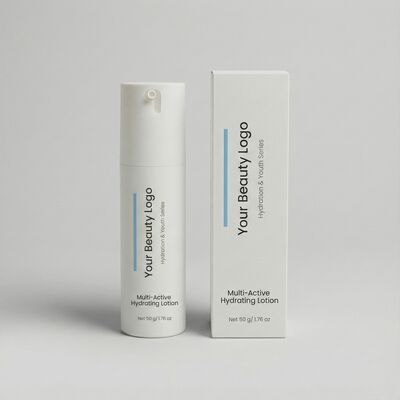 OEM ODM customized multi effect moisturizing lotion, suitable for dry and mature skin, locks moisture, reduces wrinkles, brightens darkness, and creates youthful luster